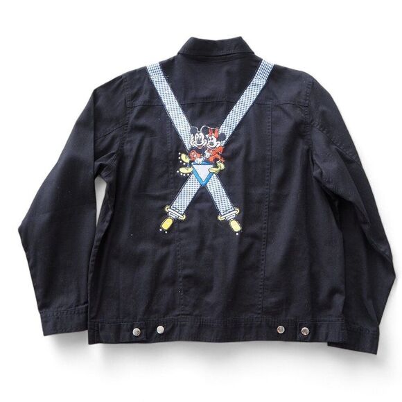Las Olas Disney Handmade Mickey Mouse Friends Lightweight Shirt Jacket Women's M - Picture 9 of 9
